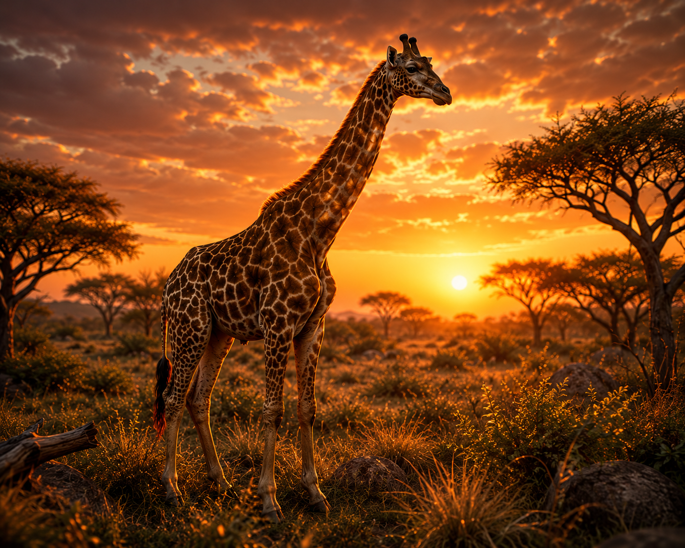 Giraffe migration trip